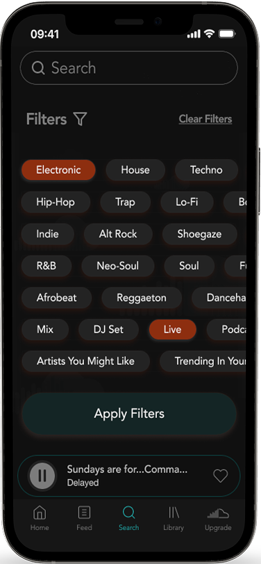 High-fidelity mockups